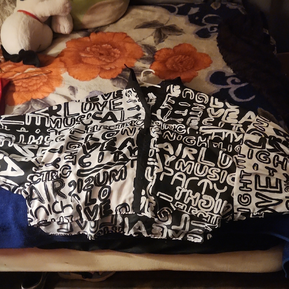 Live 4 Truth Black and White Bomber Jacket